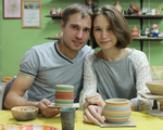 Романтическое свидание за гончарным кругом