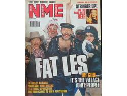 NME Magazine 28 November 1998 Fat Les Cover Иностранные музыкальные журналы, Intpressshop