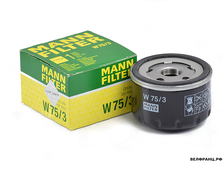 Фильтр масляный MANN W75/3 аналог 7700274177