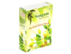 Травяная маска для укрепления волос Herbal Hair Pack Sangam, 100 гр