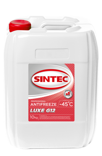 Антифриз Sintec Lux красный G12 (-45) 1 кг