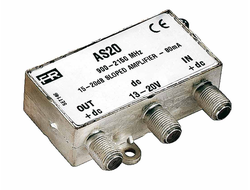 AS20  Усилитель линейный 900-2400 МГц / 20 дБ