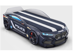 Кровать-машинка 3D "ROM - М" POLICE Multibrand (170х70) + 200 бонусов