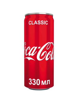 Напиток Coca-Cola газированный 0.33 л