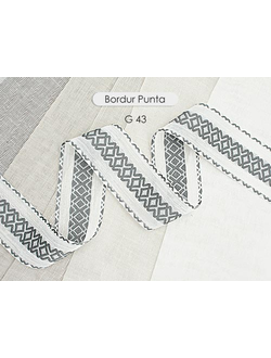 Арт. Punta, серия Majestik. Полупрозрачная декоратвная тесьма для вуали