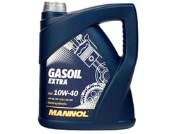 07990 Масло моторное MANNOL Gasoil Extra SAE 10W40 полусинтетическое., 4 л.