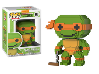 Фигурка Funko POP! Vinyl: TMNT: 8-Bit Michelangelo