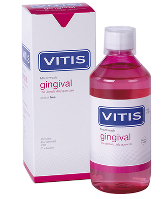 Ополаскиватель для ослабленных дёсен  Vitis Gingival, Dentaid, 500 мл.