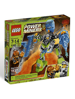 Внешний Вид Упаковочной Коробки Конструктора LEGO # 8189 «Магматический Манипулятор ― Magma Mech».