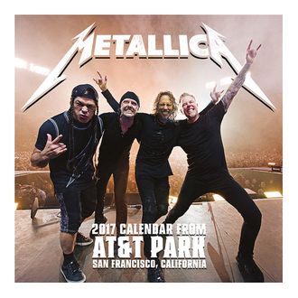 METALLICA Official Календарь 2017 ИНОСТРАННЫЕ ПЕРЕКИДНЫЕ КАЛЕНДАРИ 2017, METALLICA Official CALENDAR