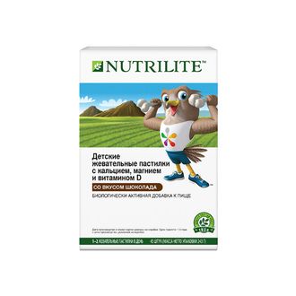 NUTRILITE™ Детские жевательные пастилки с кальцием, магнием и витамином D, 45 шт.вес/объем: уп./ 45 пастилок