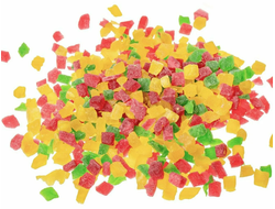 Ананасы (цукаты) сушеные кубики 3-5 мм МИКС, 100 г