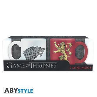 Набор из 2 кружек ABYstyle: Game of Thrones: Stark &amp; Lannister