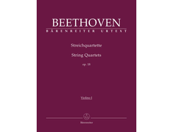 Beethoven. Streichquartette op.18  Stimmen