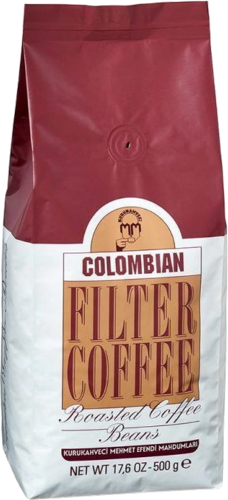 Кофе в зернах &quot;Колумбия&quot;, Мехмет Эфенди (Colombian Roasted Coffee), 500 гр., Mehmet Efendi, Турция