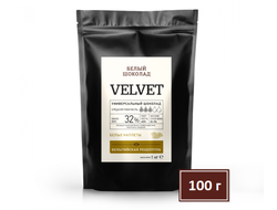 Шоколад БЕЛЫЙ VELVET 32 % в каллетах Procacao, 100 г
