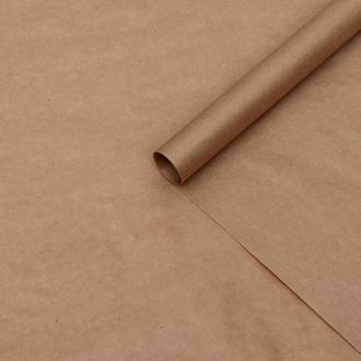 Бумага упаковочная крафт без печати, 70 х 90 см, 70 г/м?, 1 лист