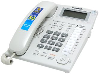 Panasonic KX-TS2388RUW (белый) {индикатор вызова,повторный набор последнего номера,4 уровня громкости звонка} Panasonic KX-TS2388RUW (белый) {индикатор вызова,повторный набор последнего номера,4 уровня громкости звонка}