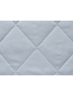 Серо-голубое стеганое полотно из микрофибры для одеял в рулонах