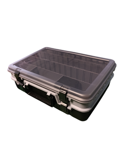 Ящик рыболовный "ПРОФИ-МИНИ" 38.5х28,5х12см/ серый