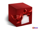 Коробка подарочная для кружки &quot;Красное сердце&quot;
