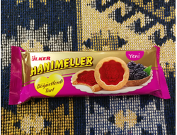 Печенье Hanimeller Böğürtlenli Tart, 99 гр., Ülker, Турция