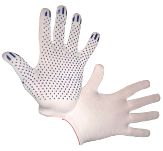Перчатки Нейп-Дот-Ч нейлоновые с ПВХ точка
