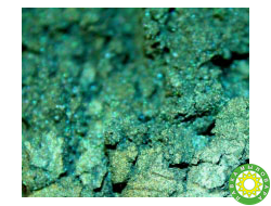 Зеленый темный, пигмент (микка) перламутровый сухой, 5 гр.