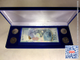 Футляр с монетами 4 + 1 купюра Sochi-2014 (эконом, синий цвет)
