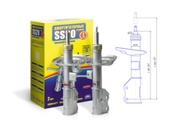 СТОЙКИ ПЕРЕДНИЕ SS20 ВАЗ 2180 Спорт (2шт)