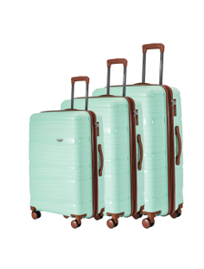 Комплект из 3х чемоданов Somsonya London Полипропилен + S,M,L мятный