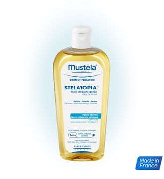 Mustela - Масло для ванны «Stelatopia» для новорожденных, младенцев и детей, 200 мл