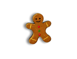 Пряничный человечек - Брошь/ значок - 11