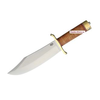 Нож Bark River V-44 Bowie Stacked Leather с доставкой