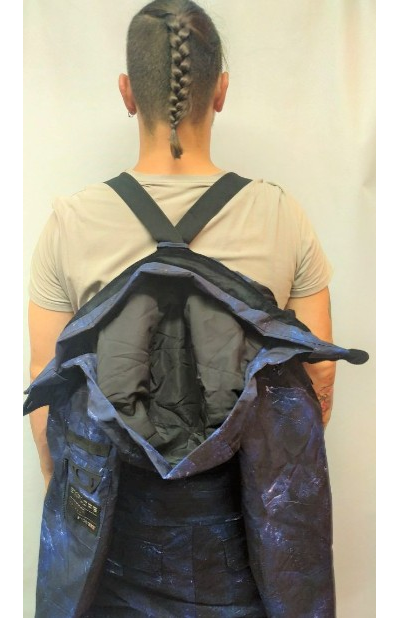 Горнолыжный комбинезон мужской WHS синий 5110115