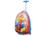Детский чемодан на 2 колесах Человек-Паук - Супергерои Марвел Spider-Man Marvel - синий