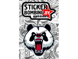 стикер - Crazy Panda 2