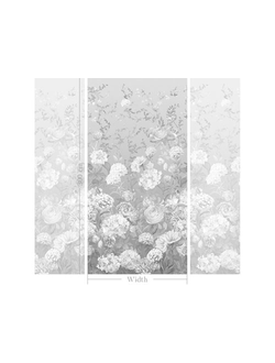 FA1302.  Эксклюзивная ткань с цветами