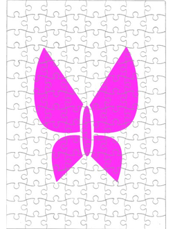 Пазл талисман бабочка №6