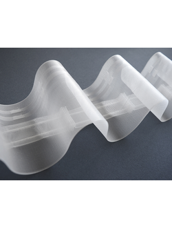 BK 006 Wave. Шторная лента премиум класса на отрез для складки типа "волна"