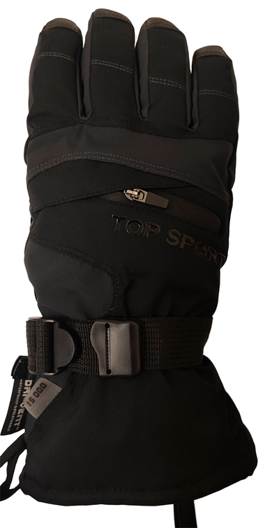 Перчатки TopSport мужские 2303T темно-серый