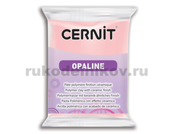 полимерная глина Cernit Opaline, цвет-pink 475 (розовый), вес 56 грамм