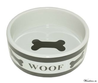 DOGMAN миска керамическая "Косточка " №2 0.79 л.