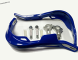 Защита рычагов (рук, руля, щитки) 22-28мм (7/8-1&#039;) армированная MX-01 для мотоцикла, квадроцикла, синяя