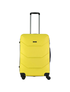 Пластиковый чемодан Freedom желтый размер M