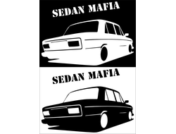 Наклейка Sedan mafia