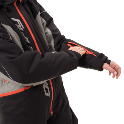 ЗИМНИЙ КОМБИНЕЗОН УТЕПЛЕННЫЙ DRAGONFLY TEENAGER GRAVITY Black-Gray