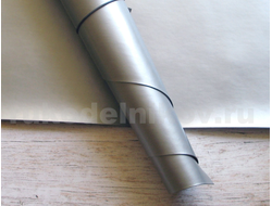 искусственная кожа Caprice Thermo (Италия), цвет-серебро, размер-70х33 см