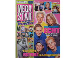 Mega Star Magazine, Иностранные журналы о поп музыке купить в Москве, Intpressshop, Intpress