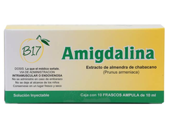Витамин В17 (Амигдалин) инъекции: 10 ампул, в каждой по 3 грамма чистого амигдалина (лаэтрила). Прои